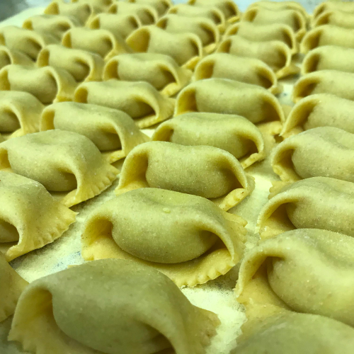 Pasta Shapes 101:   Agnolotti